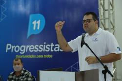 Alan cita postura do governo Azambuja em evento do PP