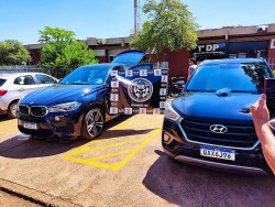 Carros apreendidos pelo SIG (Imagem: Adilson Domingos)