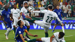 Zagueiro do Palmeiras sobre pênalti contra o Chelsea: “faltam palavras”