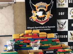 Polícia encontra 284 quilos de maconha em casa na Sitioca Campina Verde