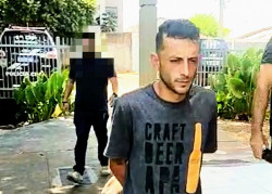 Carioca preso na tarde desta terça-feira (22) pelo Sig (Imagem: Adilson Domingos)