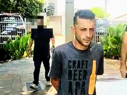 Carioca preso na tarde desta terça-feira (22) pelo Sig (Imagem: Adilson Domingos)