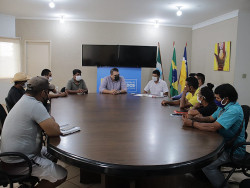 Lideranças indígenas das aldeias se reúnem com Alan e pedem melhorias