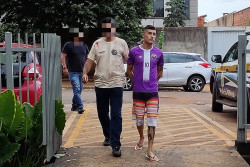 Preso o comparsa da tentativa de assalto em Dourados (Imagem: Adilson Domingos)