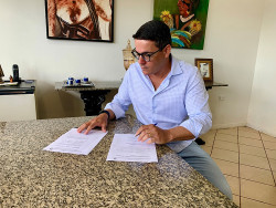 Vice assume Prefeitura de Dourados durante viagem internacional de Alan