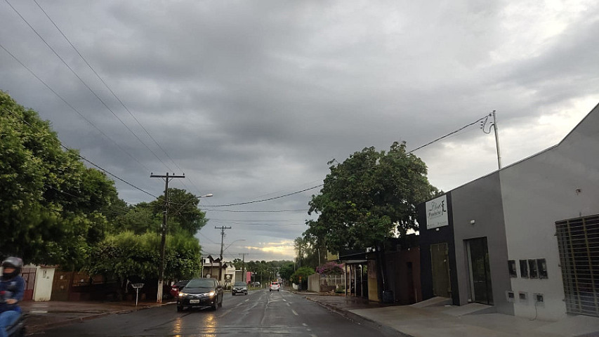 Previsão do Centro de Monitoramento do Tempo e do Clima, indica probabilidade para chuvas generalizadas (Imagem: Dourados Informa)