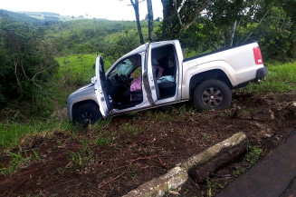 Em uma curva, o pastor Luiz Duarte perdeu o controle da direção e colidiu contra uma árvore, à margem da rodovia (Imagem: Reprodução)