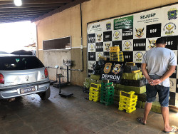 Delegacia da fronteira apreende 603 kg de maconha em bairro de Ponta Porã