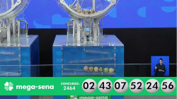 Duas apostas vão dividir prêmio de R$ 189 milhões da Mega-Sena