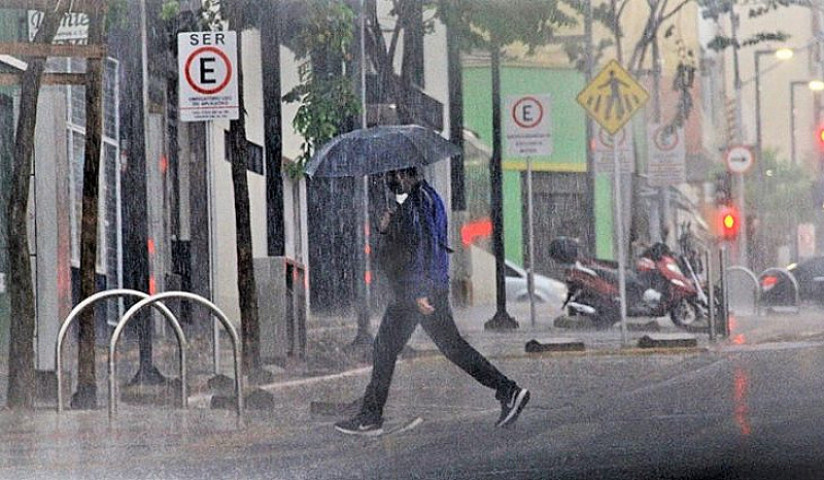 As chuvas e a maior cobertura de nuvens irão provocar uma redução nas temperaturas mínimas e máximas (Imagem: Subcom)