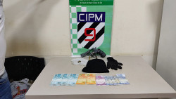 Preso estava com arma e drogas (Imagem: Adilson Domingos)