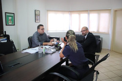 Alan Guedes recebe novo delegado Regional da Polícia Civil em Dourados