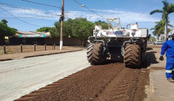 Governo de MS investe na renovação dos corredores de ônibus em Dourados