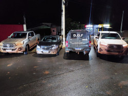 Veísculos são recuperado em ação do DOF (Imagem: Assessoria/DOF)