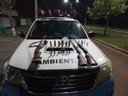 Ambiental prende pai e dois filhos por caça ilegal em Jateí