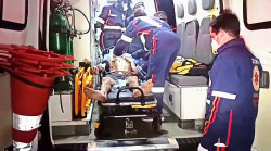 Homem é baleado no Jardim Flórida em Dourados (Imagem: Adilson Domingos)