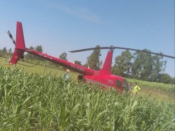 Depois de ouvido pela Polícia Federal, piloto de helicóptero foi liberado