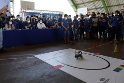 Alan participa da abertura do programa de robótica da Rede Municipal