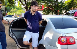 Levado para a delegacia acusado de estelionato em Dourados e região (Imagem: Adilson Domingos)