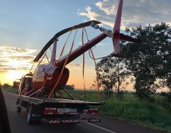 Polícia apreende helicóptero que fez pouso forçado em Ponta Porã