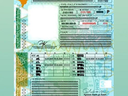 Novo modelo de CNH (Imagem: Reprodução)