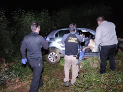 Com o impacto o motorista do veículo morreu na hora (Imagem: Adilson Domingos)
