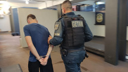 Jaime foi detido e levado para Depac em Dourados (Imagem: Adislon Domingos)