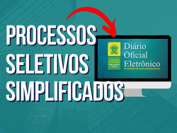 Diário Oficial do Estado (DOE) desta quarta-feira (11.05), editais referentes aos Processos Seletivos Simplificados (PSS) das Secretarias de Estado de Educação e Saúde (Imagem: Subcom)