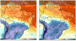 Inmet alerta para temperaturas negativas e geada em boa parte do Brasil