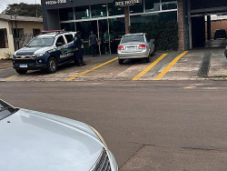 Empresário foi executado dentro do estabelecimento em Ponta Porã (Imagem: Reprodução)