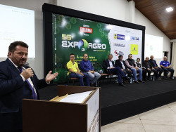 Sessão Solene acontece no auditório principal do Sindicato Rural de Dourados, dentro do Parque de Exposições (Imagem: Arquivo/A.Frota)