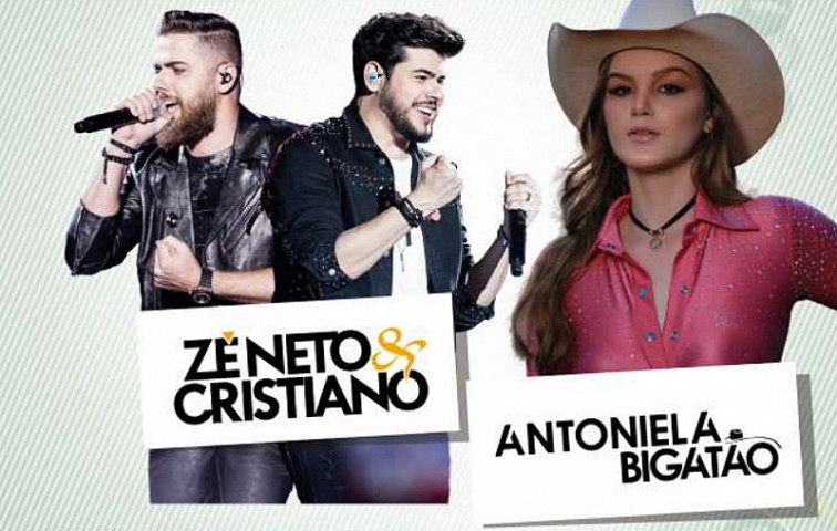 Zé Neto & Cristiano e Antoniela Bigatão são as atrações de hoje na Expoagro 9Imagme: Assessoria)