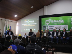 Evento lotou o auditório do Parque de Exposições (Imagem: Assecom)
