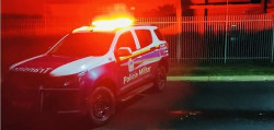 Escolta de policiai militares garantiu família chegar em segurança no Hospital (Imagem: Assessoria)