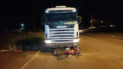 Motorista de caminhão embriagado deixa motociclista em estado grave no Hospital da Vida em Dourados (Imagem: Adilson Domingos)