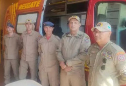 Equipe que socorreu menino de apenas dois anos (Imagem: Assessoria)