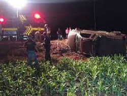 Produtor rural morre após capotar carro na MS-156