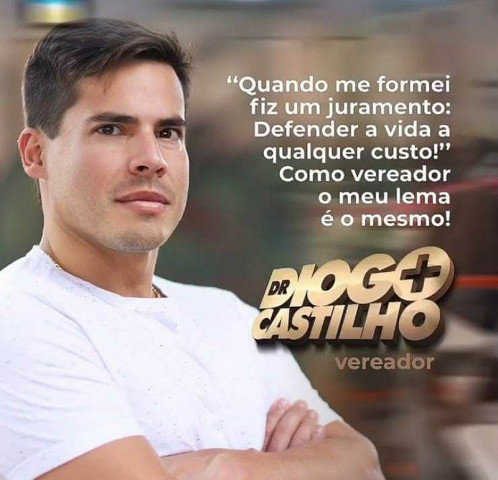 O médico Diogo Castilho, vereador do DEM (Reprodução)