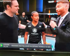 Estreando no UFC, lutadora de Dourados finaliza oponente no 1º round