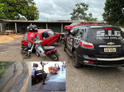 Polícia Civil e Guarda Municipal predem autores de furtos em Fátima do Sul