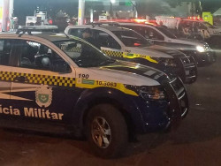 Polícia Militar realiza "Operação Saturação" nas ruas de Dourados