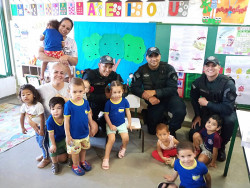 PM é a profissão mais votada entre as crianças de pré-escola em Dourados
