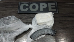 Interno do Semiaberto é flagrado com cocaína em revista