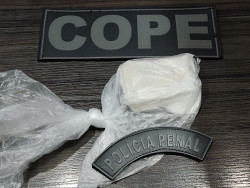 Interno do Semiaberto é flagrado com cocaína em revista