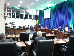 Vereadores aprovam oito projetos na 21ª sessão ordinária do ano