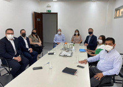 Em reunião no MPMS, Alan Guedes apresenta cumprimento das metas firmadas com órgão