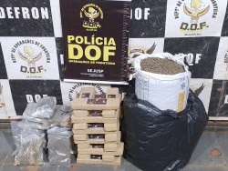 Homem é preso com drogas após ultrapassar viatura do DOF em alta velocidade