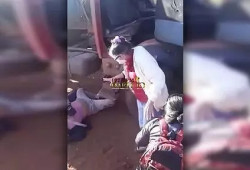 Mulher morre esmagada por caminhão na manhã de sexta-feira