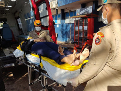 Colisão frontal entre Palio e Siena deixa professores e cantor feridos