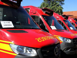 Compra de três viaturas para o Corpo de Bombeiros de MS custa R$ 1,2 milhão